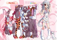   | Anime games Catgirl Dress-up 