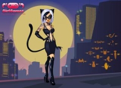   | Anime games Catwoman Dress Up